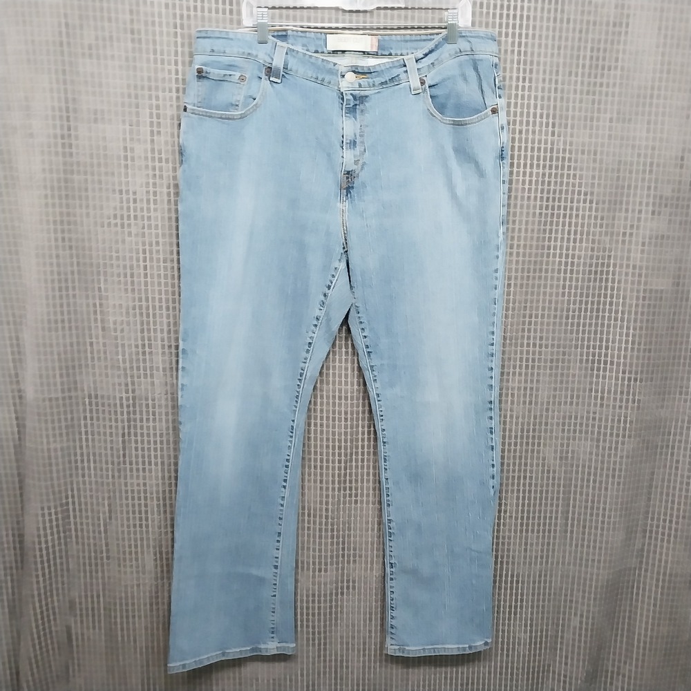 Levi's 515 Boot Cut Jeans Womens Light Wash Denim 20 M Blue
